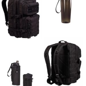 Sort Skoletaske tilbud | 3-9 klasse