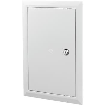 DUKA Inspektionslem IPL plast med lås 300x600 mm, hvid