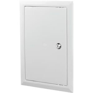 DUKA Inspektionslem IPL plast med lås 400x500 mm, hvid