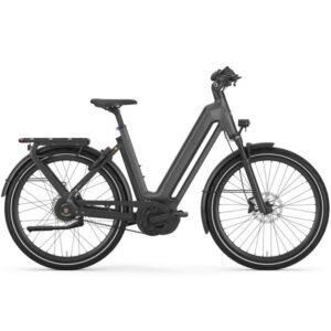 Gazelle Eclipse C380 - Elcykel - Trinløst gear - 750Wh batteri - Grey 55 cm