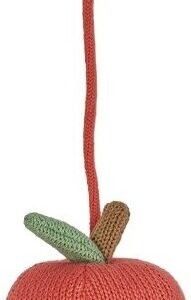 Oyoy Mini - Yummy æble Barnevogn Toy Clip - Rød