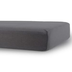 Lagen til barnevogn - 36x98 cm - Gråt jerseylagen - IN Style - Faconlagen til barnevognsmadras