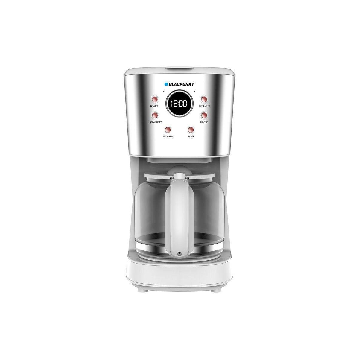 Blaupunkt CMD802WH kaffemaskine - 900 W, 1,5 l, sølvhvid