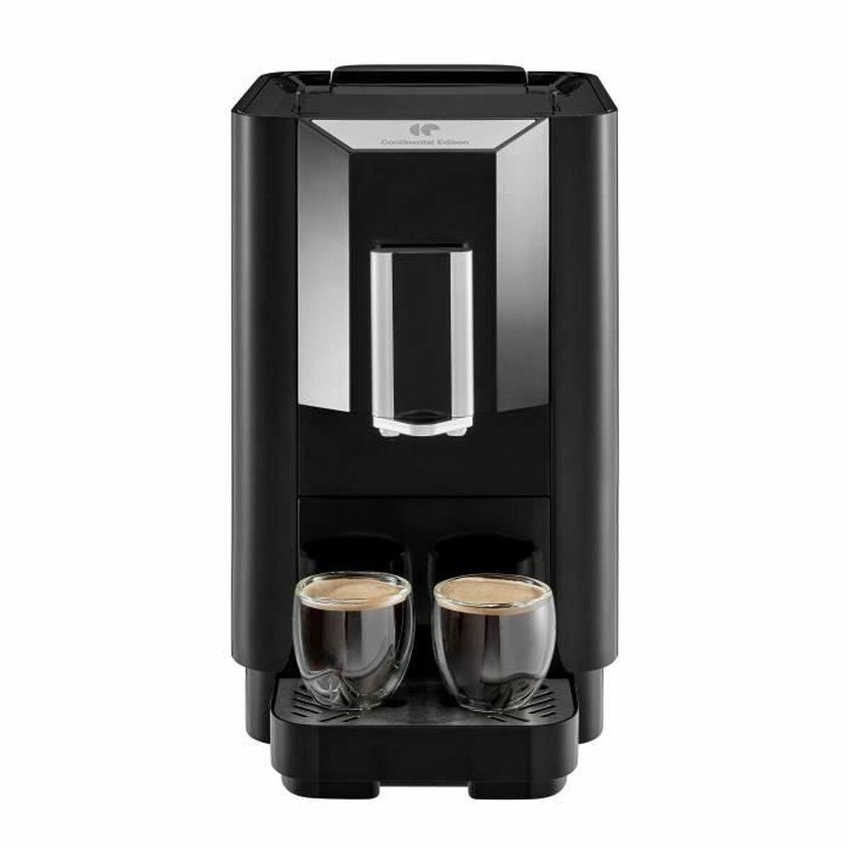 Continental Edison superautomatisk kaffemaskine - sort, 1.450 W
