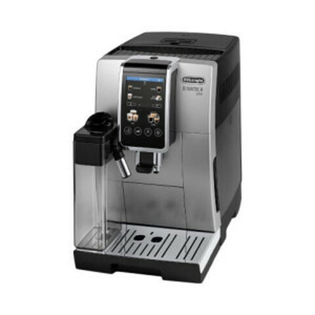 DeLonghi ECAM 380.85.SB superautomatisk kaffemaskine - sort/sølv, 1450 W, 15 bar, 1,8 l