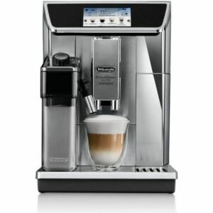 DeLonghi ECAM650.85.MS superautomatisk kaffemaskine, 1450 W, grå 1 l
