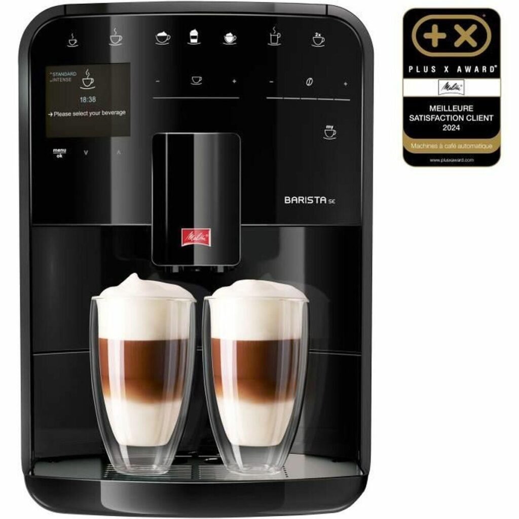 Melitta F83/0-003 superautomatisk kaffemaskine, sort - 1450 W, 15 bar