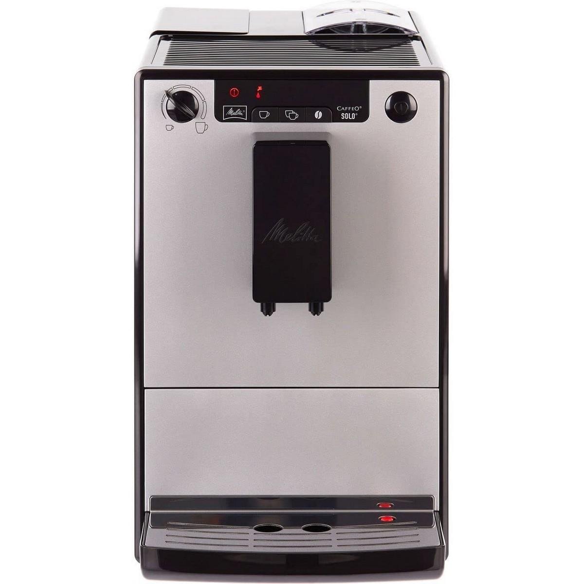 Melitta superautomatisk kaffemaskine 1400 W, 15 bar, 1,2 l - sølv