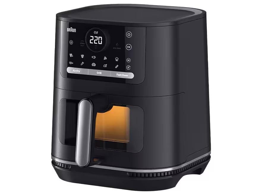 Airfryer Braun HF5073IBK 6 liter 2000 W sort
