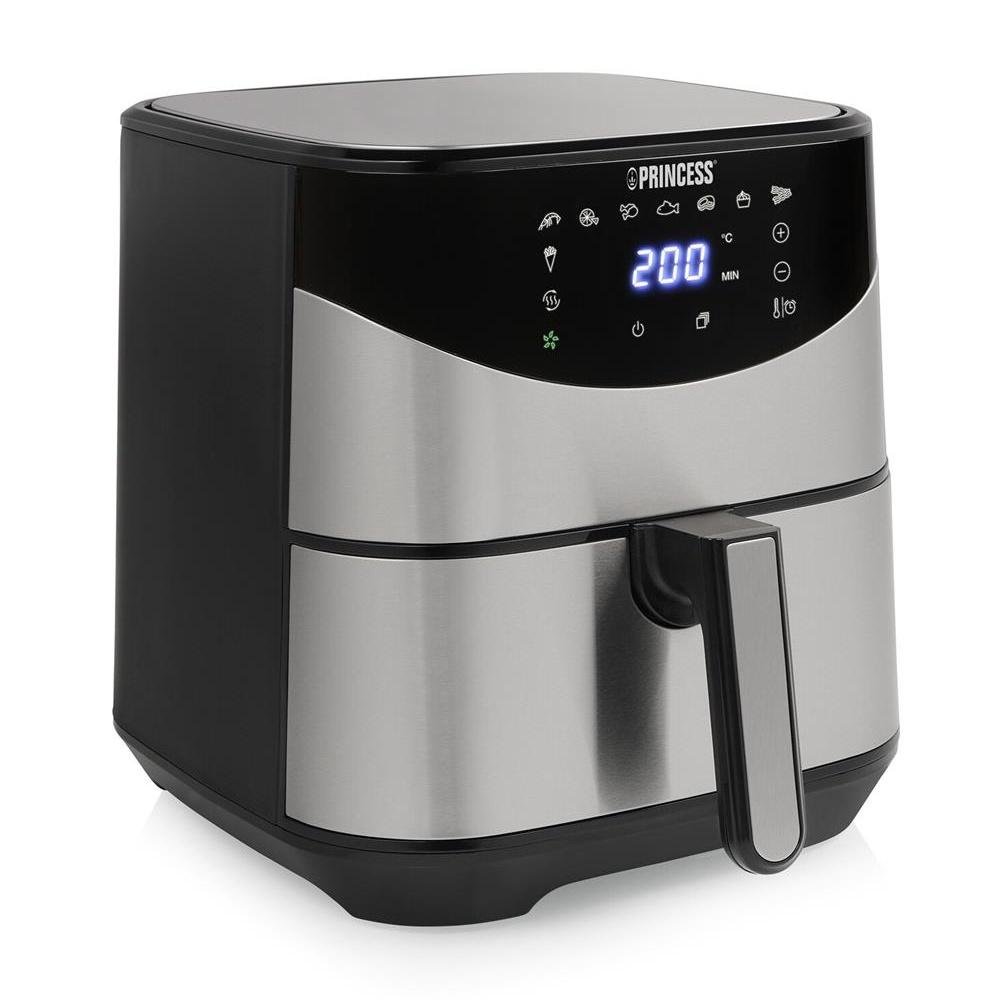 Airfryer Princess 183031 digital 5,5 l, 1.700 W, sølv