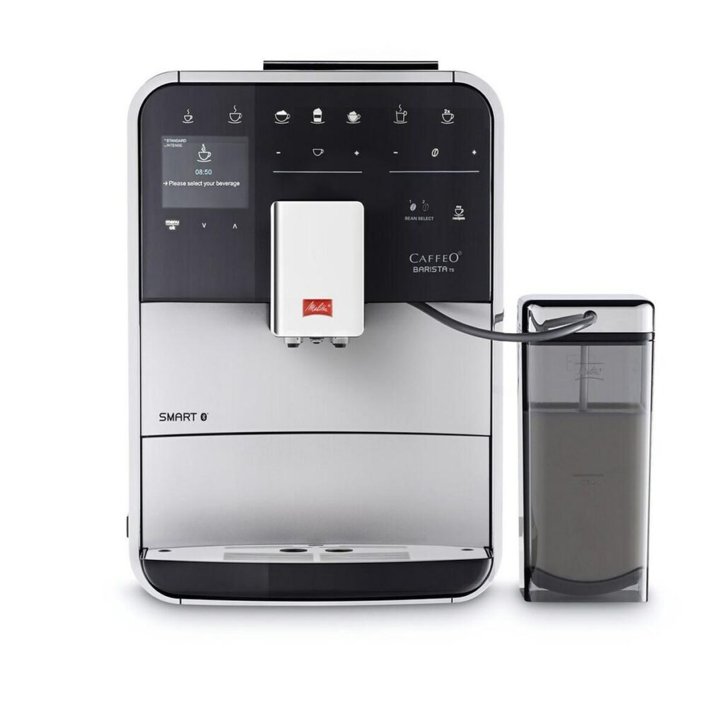 Melitta Barista Smart TS - superautomatisk kaffemaskine, sort/sølv, 1450 W, 15 bar, 1,8 l