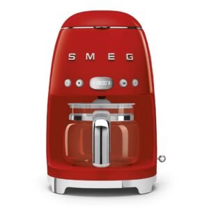 Kaffemaskine SMEG DCF02RDEU, rød dryp kaffemaskine