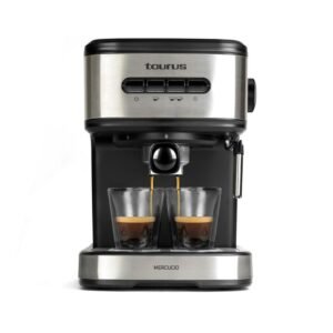 Kaffemaskine espresso Taurus MERCUCCIO 20B - stål, 850 W, 1,5 l