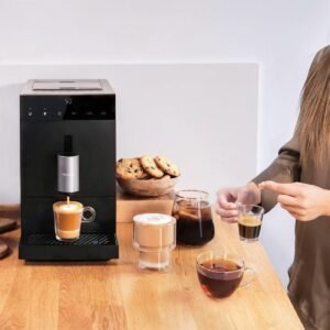 Kaffemaskine fuldautomatisk 1,7 l - sort