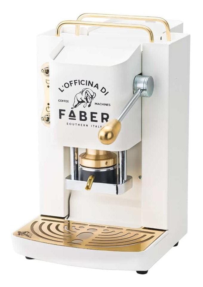 Kaffemaskine pod FABER Italia PRO White, semi-automatisk, 1,3 l