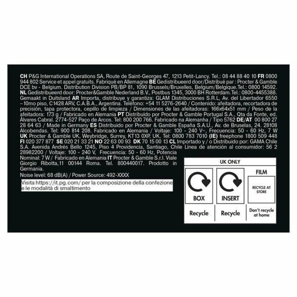 Braun Series 5 elektrisk barbermaskine - sort