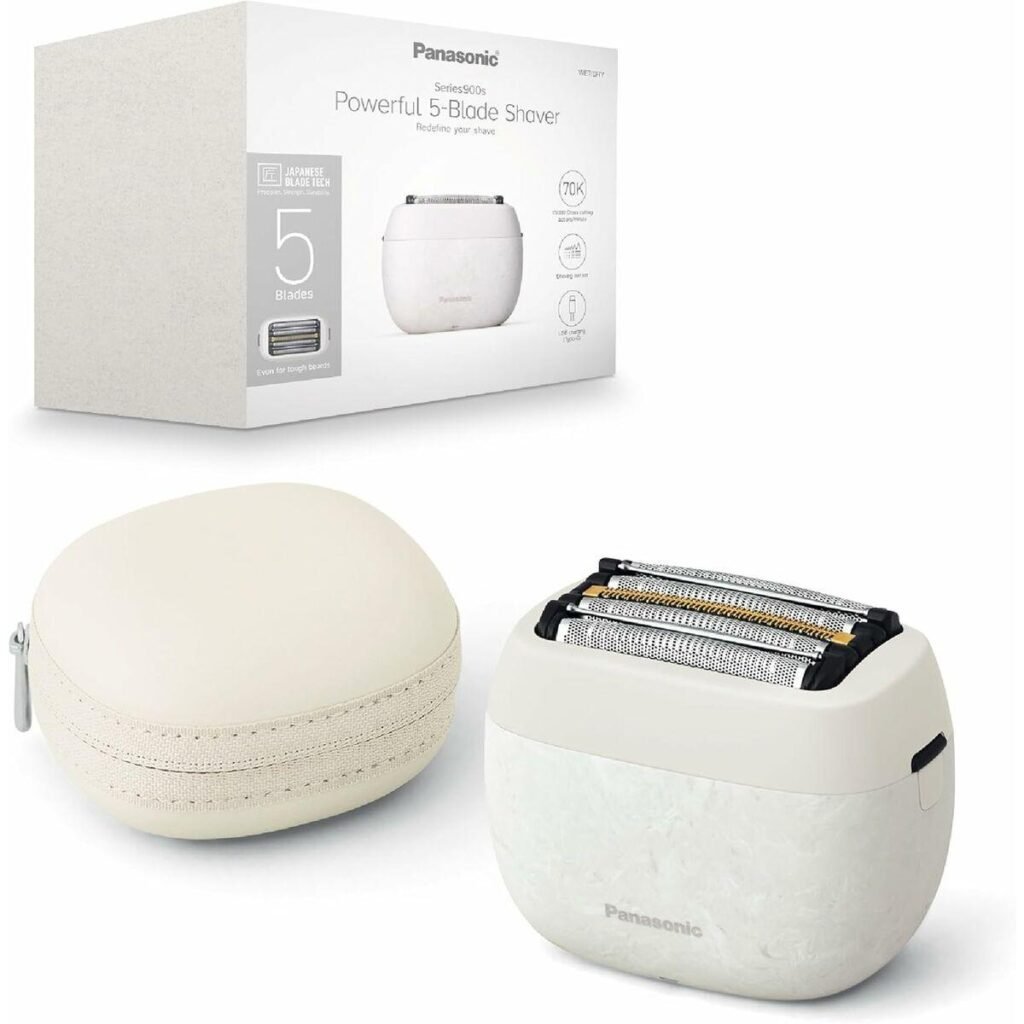 Panasonic ES-PV6B barbermaskine - 5-klinge Wet & Dry, hvid