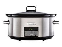 Slow cooker Crock-Pot 7,5 l rustfrit stål, 320 W